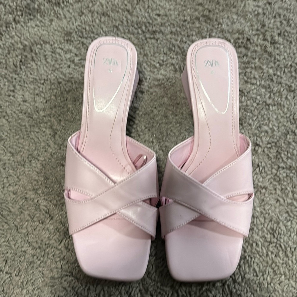 Pink Zara Heels